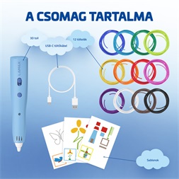LAMAX ArtKid1 kék 3D nyomtató toll
