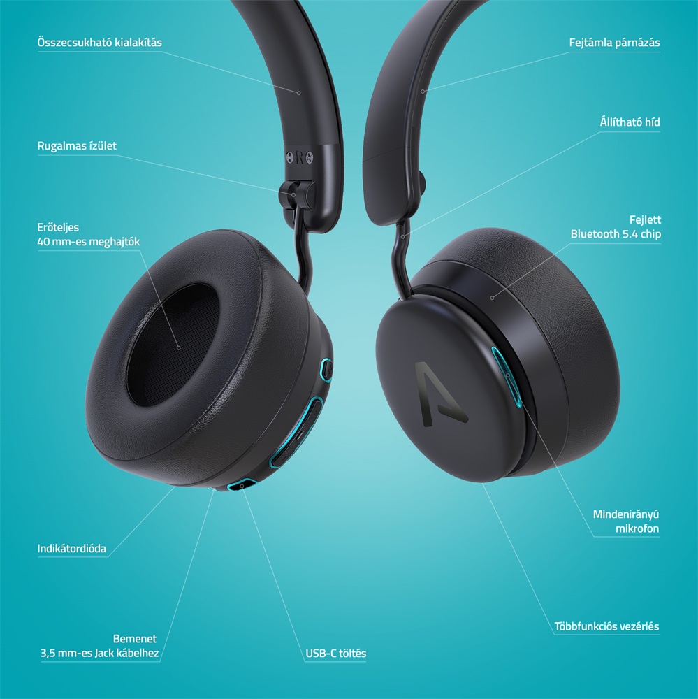 LAMAX Blaze3 Bluetooth fejhallgató