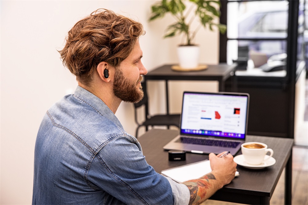 LAMAX Duals1 True Wireless Bluetooth fekete fülhallgató