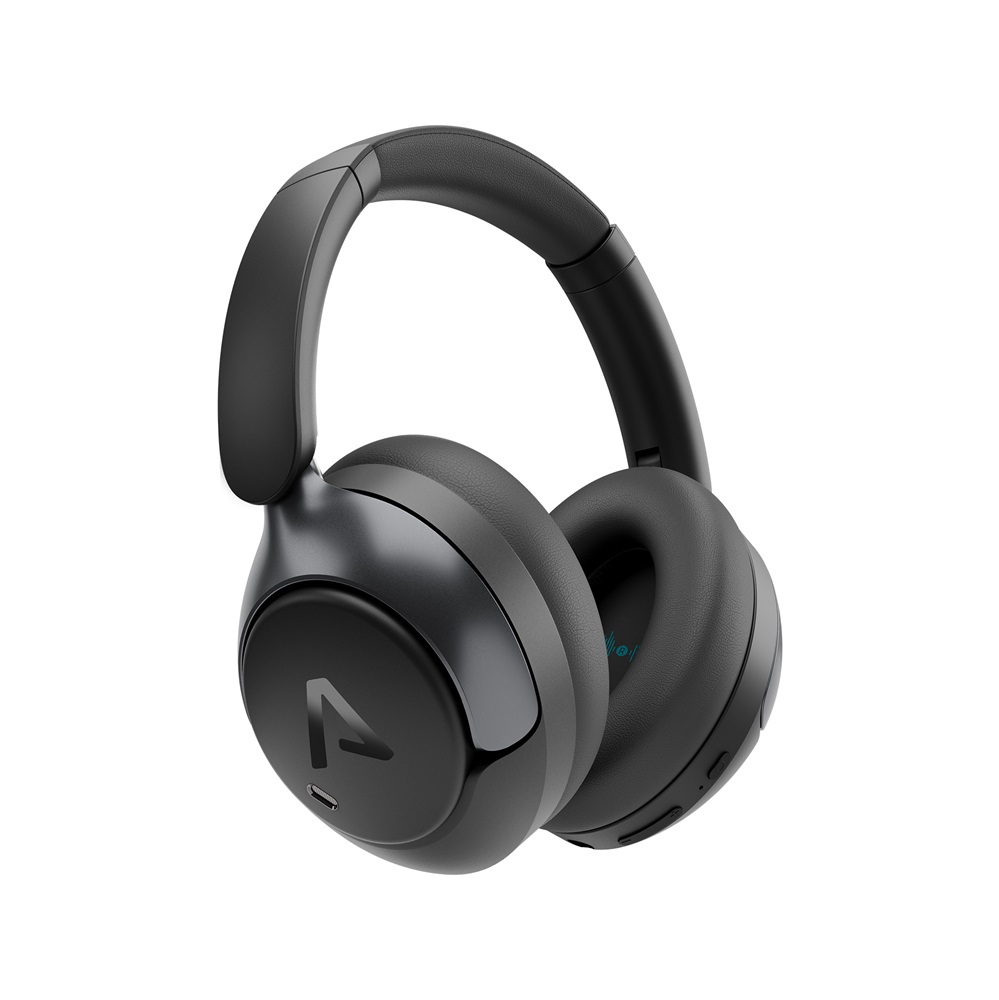 LAMAX HighComfort2 ANC aktív zajszűrős Bluetooth fekete fejhallgató