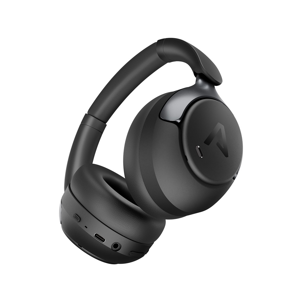 LAMAX HighComfort2 ANC aktív zajszűrős Bluetooth fekete fejhallgató