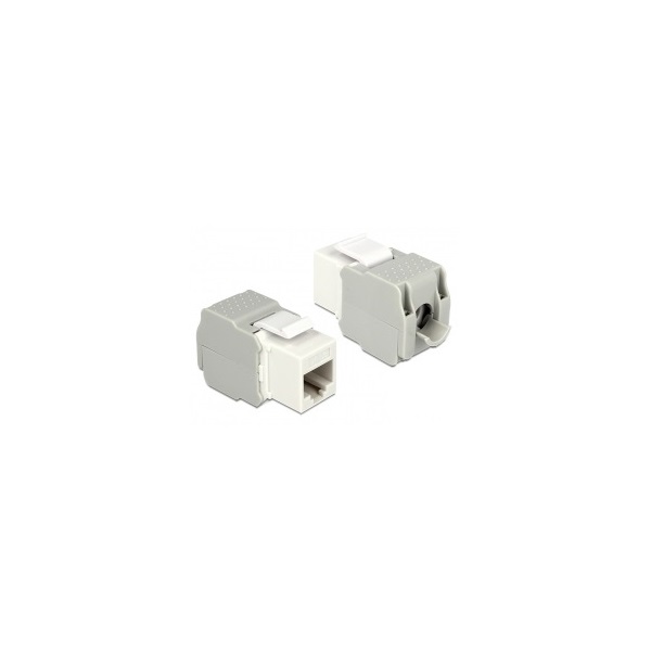 LAN Delock 86341 Keystone modul RJ45 anya > LSA Cat6 UTP - Fehér