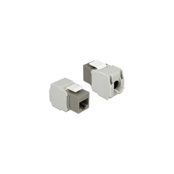 LAN Delock 86342 Keystone modul RJ45 anya > LSA Cat6 UTP - Szürke