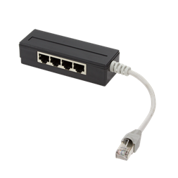 LAN LogiLink MP0032 RJ45 5portos elosztó - árnyékolt - 0,15m kábellel