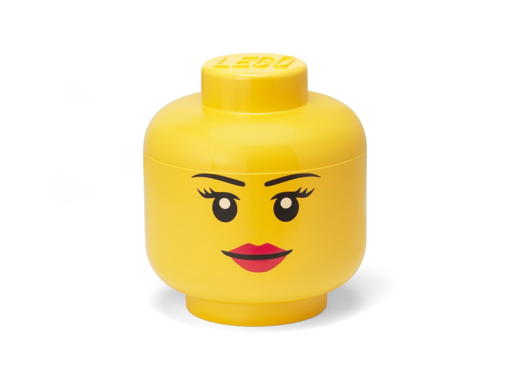 LEGO Lány tárolófej, nagy (8,5 literes)