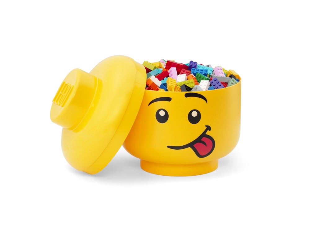LEGO Bolondos tárolófej, nagy (8,5 literes)