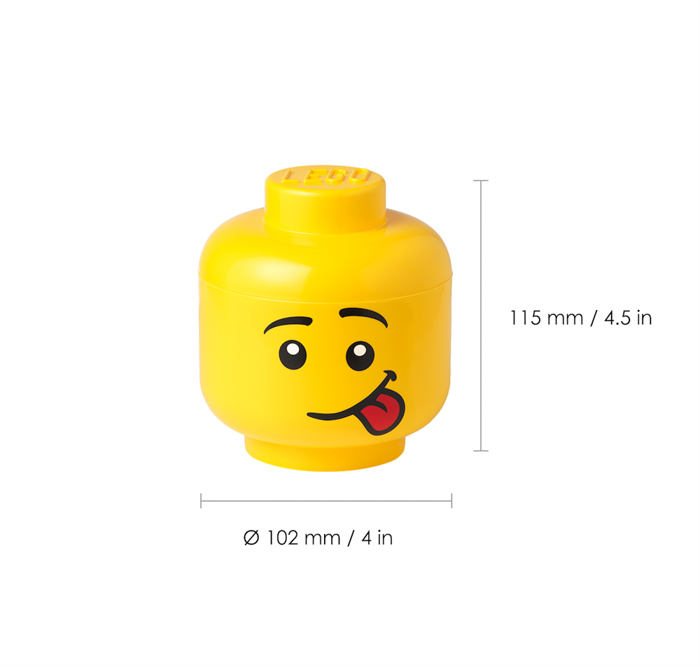 LEGO Tároló fej szett, mini, 4 db-os