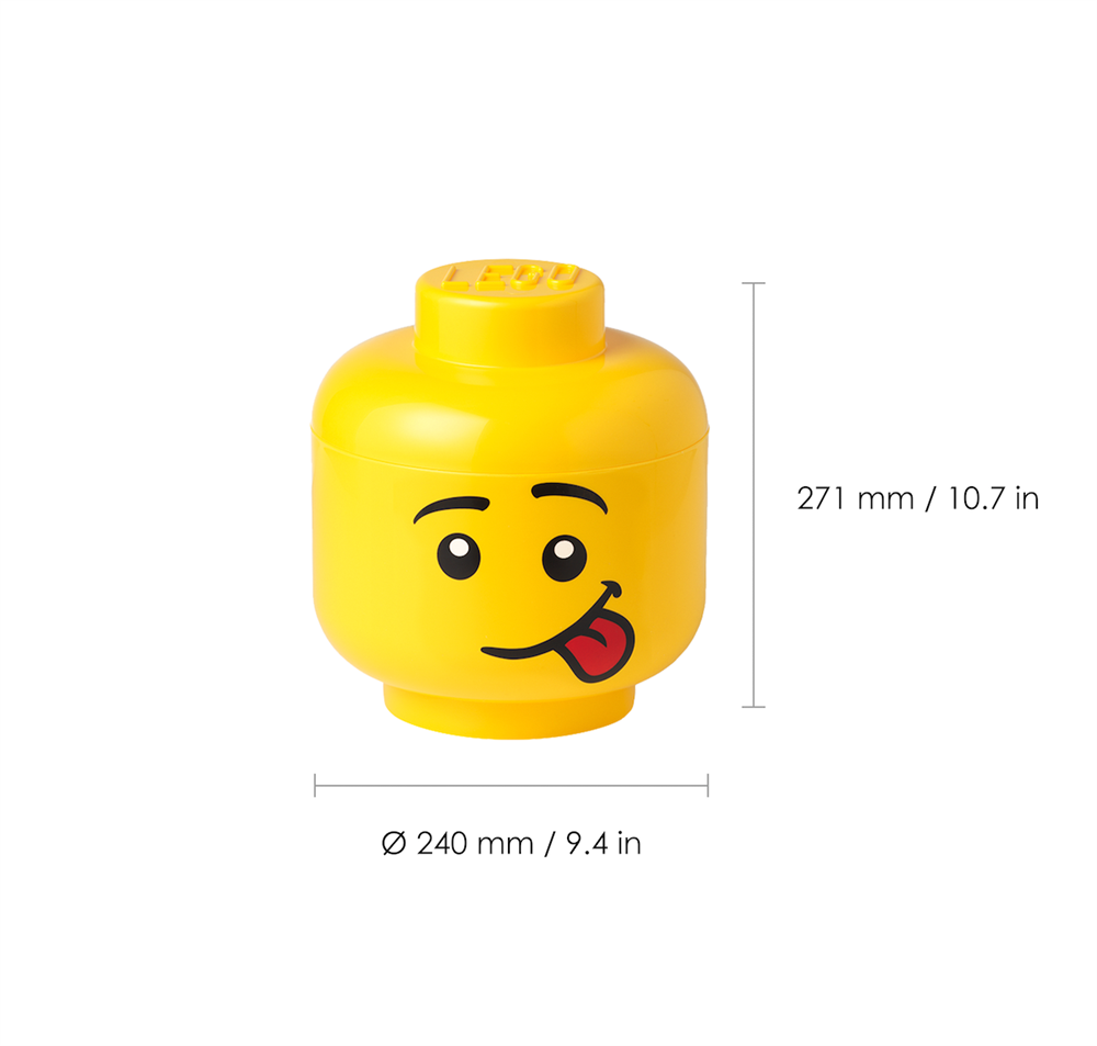 LEGO Tárolófej kollekció, bolondos