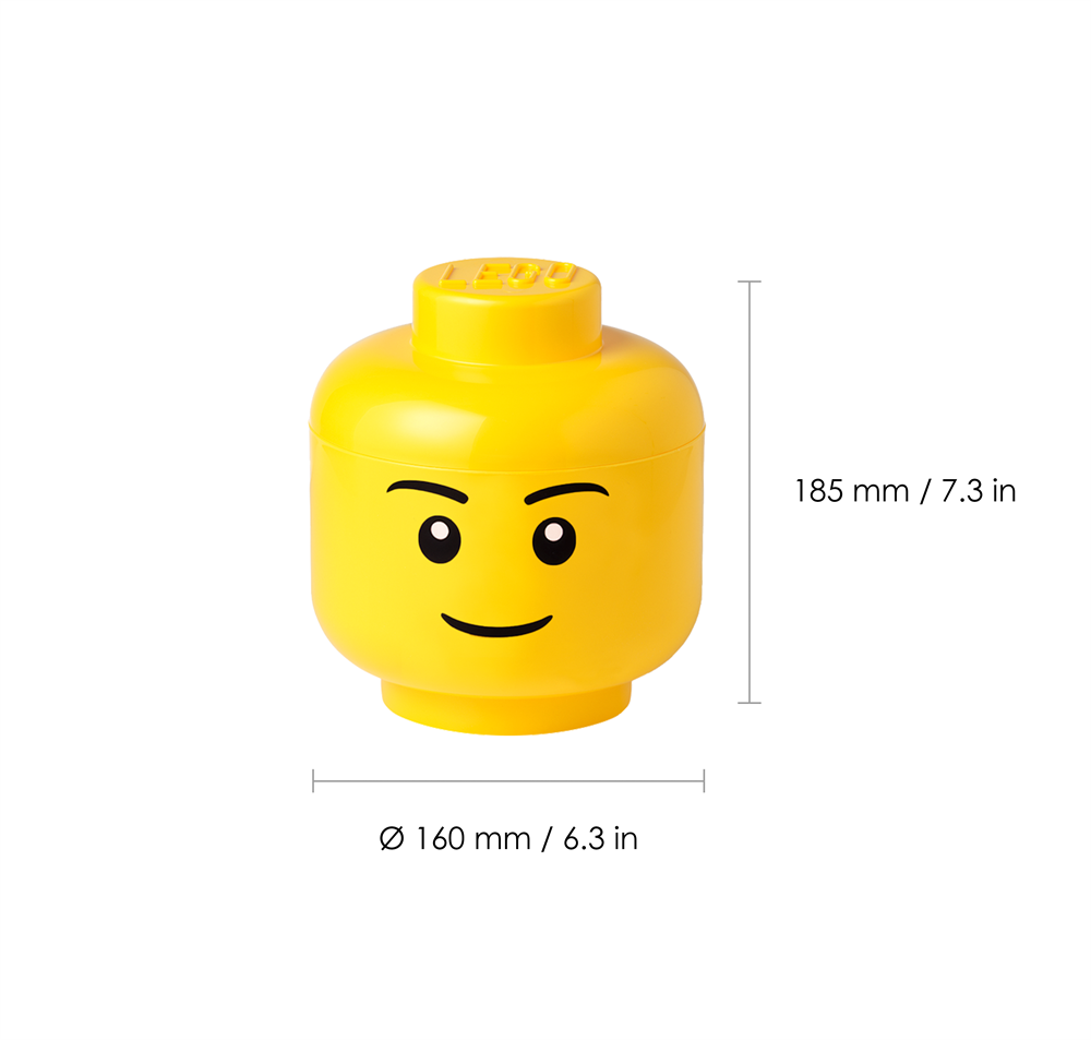 LEGO Tárolófej kollekció, fiú