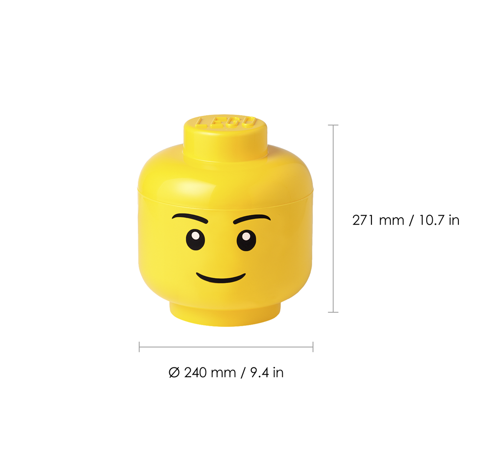 LEGO Tárolófej kollekció, fiú