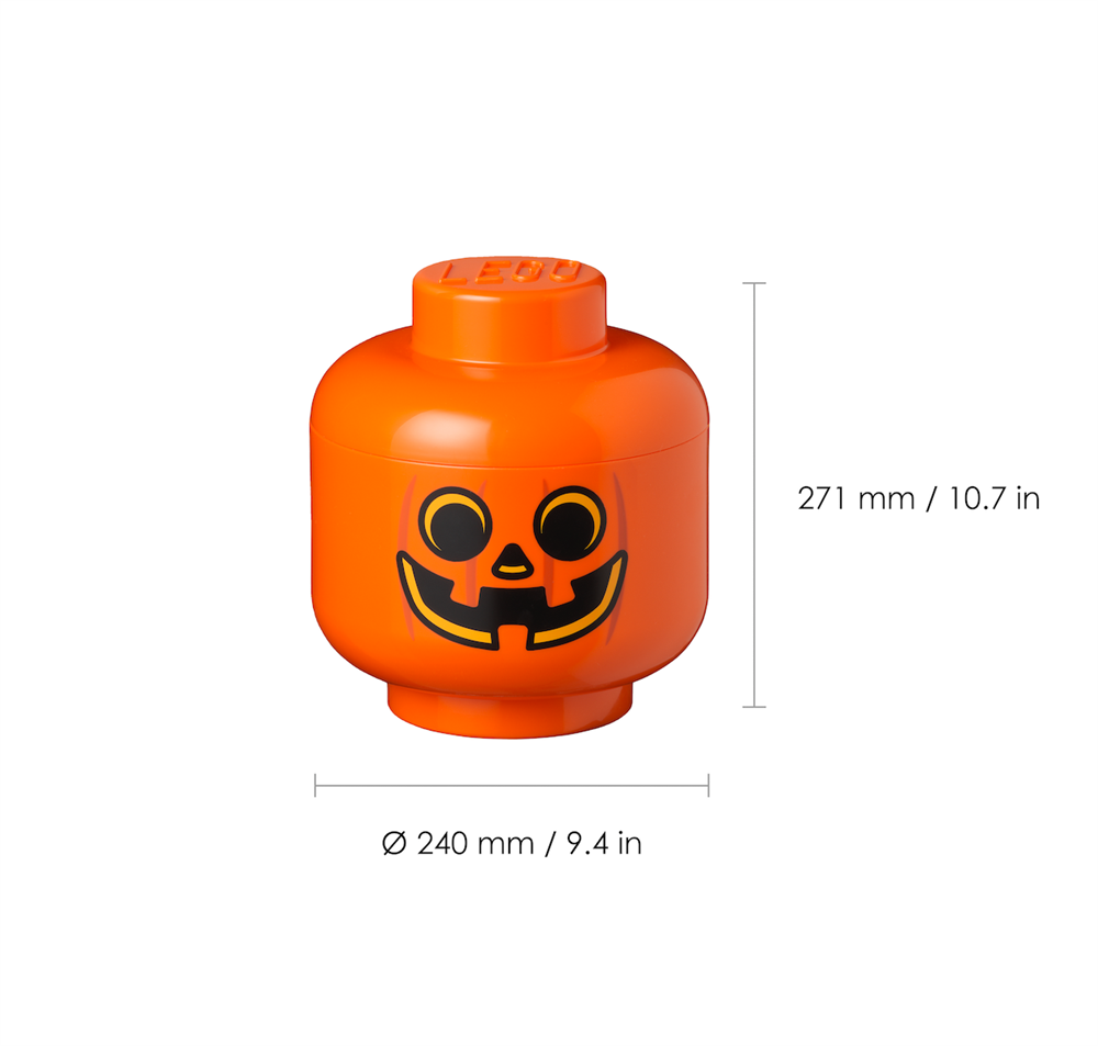 LEGO Tökfej tároló, nagy (8,5 literes)