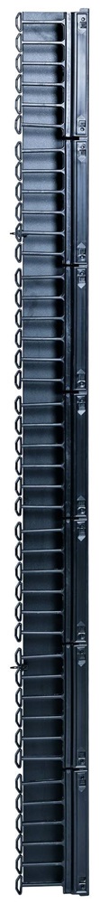 LEGRAND EVPM322 kétoldalas tüskés függőleges patch rendező 32U magas Evoline szekrényhez