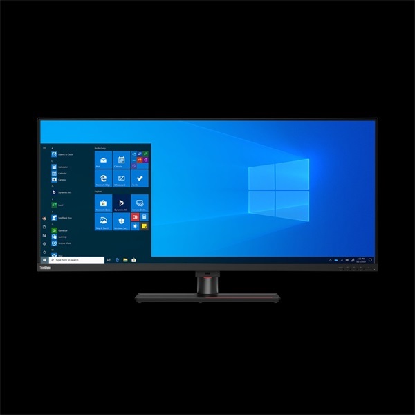 Lenovo 39,7" ThinkVision P40w-20 UWQHD IPS USB/USB-C/HDMI/DP ívelt monitor