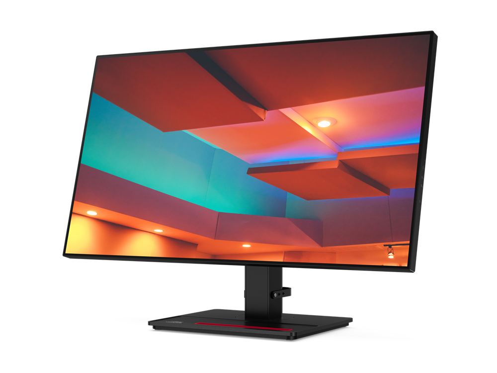 Lenovo 27" ThinkVision P27h-20 QHD IPS DP/HDMI fekete monitor