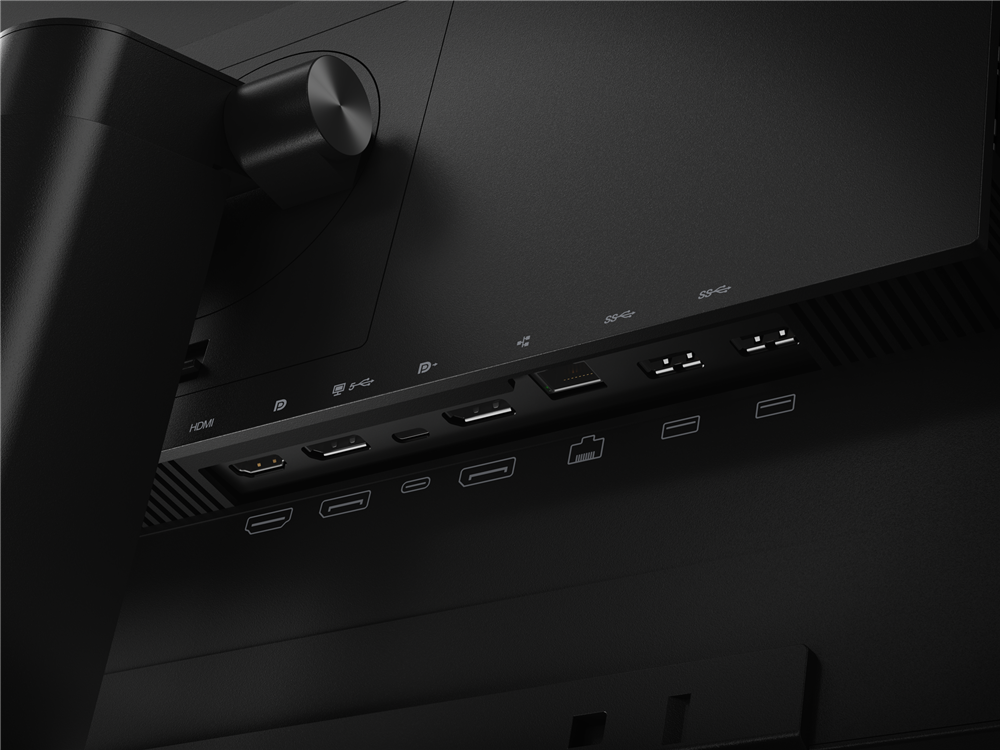 Lenovo 27" ThinkVision P27h-20 QHD IPS DP/HDMI fekete monitor