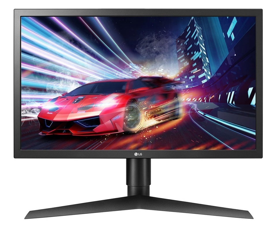 LG 23,6" 24GL650-B FHD TN LED 144Hz DP/HDMI fekete gamer monitor