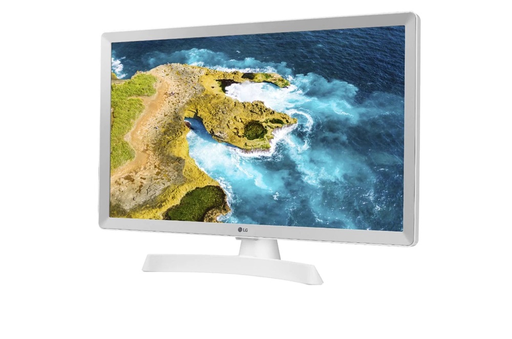 LG 23,6" 24TQ510S-WZ HD ready LED Smart fehér TV-monitor