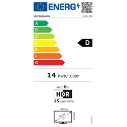 LG 24" 24G411A-B.AEU FHD IPS 144Hz HDMI/DP gamer monitor