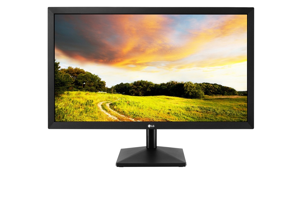 LG 24" 24MK400H-B FHD TN VGA/HDMI fekete LED monitor