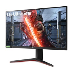 LG 27" 27GN850-B QHD Nano IPS 144Hz DP/HDMI fekete gamer monitor