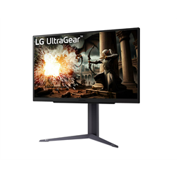 LG 27" 27GS75Q-B QHD IPS 180Hz HDMI/DP gamer monitor (Újracsomagolt)