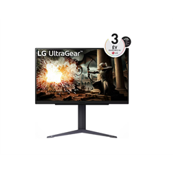 LG 27" 27GS75Q-B QHD IPS 180Hz HDMI/DP gamer monitor (Újracsomagolt)