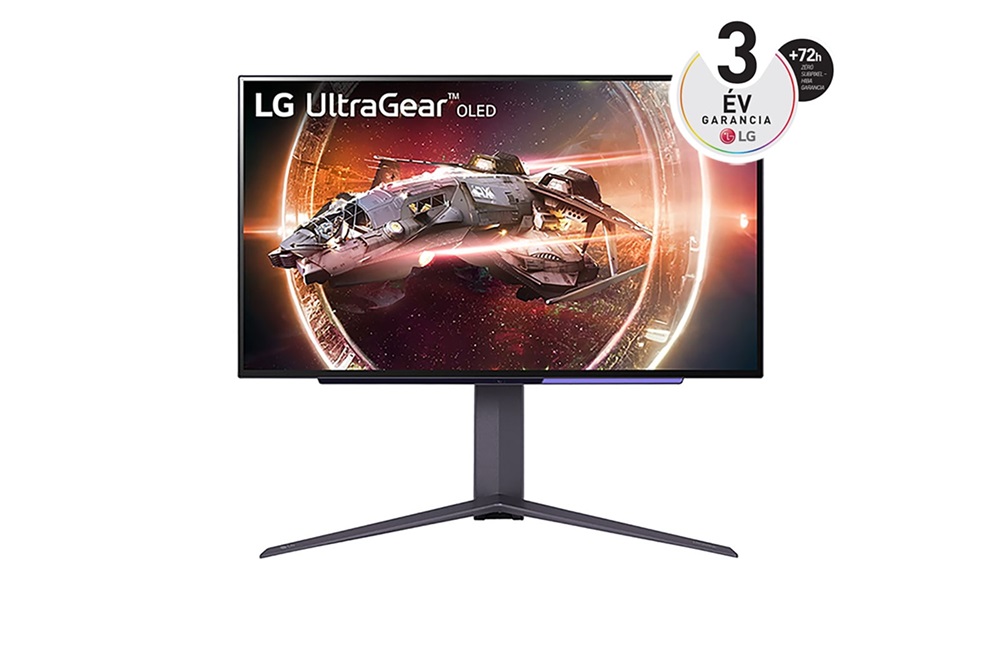LG 27" 27GS95QE-B UltraGear QHD IPS 240Hz HDMI/DP OLED gamer monitor
