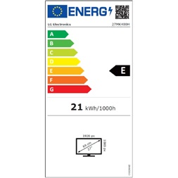 LG 27" 27MK400H-B FHD TN VGA/HDMI fekete LED monitor