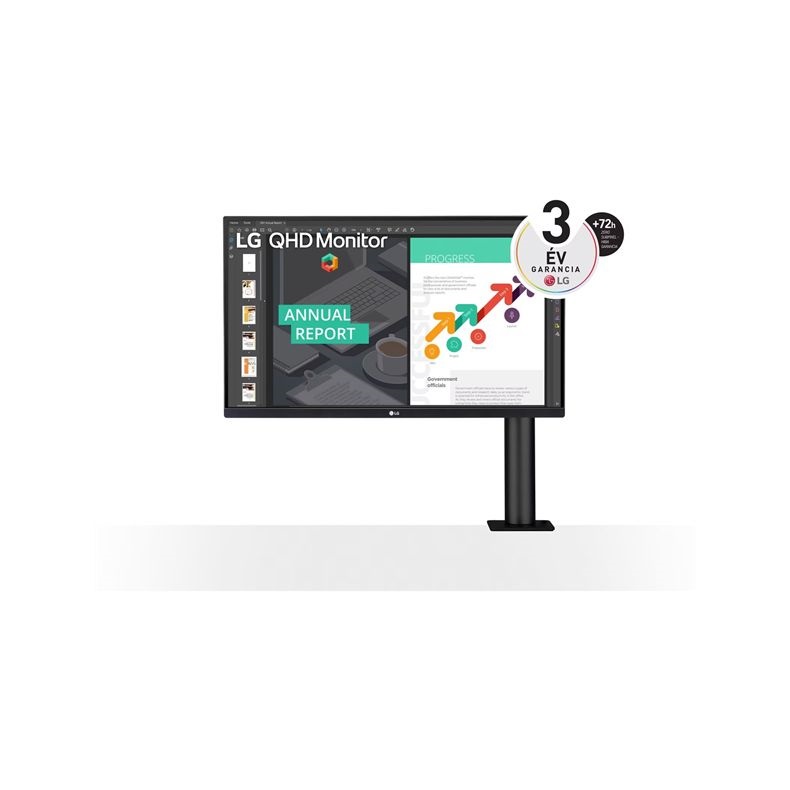 LG 27" 27QN880P QHD IPS HDMI/DP/USB-C/USB monitor