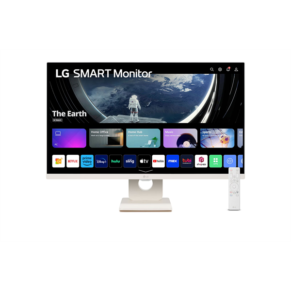 LG 27" 27SR50F-W FHD IPS HDMI/USB/Bluetooth/AirPlay smart monitor (Újszerű)