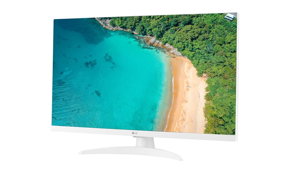 LG 27" 27TQ615S-WZ Full HD HDMI/USB/CI/WiFi/Bluetooth fehér smart monitor/TV