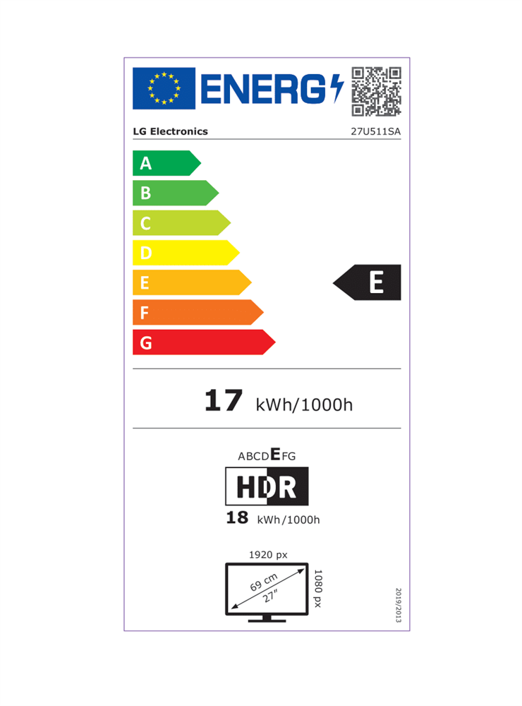 LG 27" 27U511SA-W.AEU FHD IPS 100Hz HDMI/USB monitor