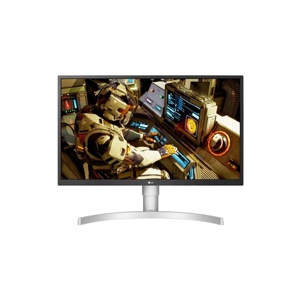 LG 27" 27UL550-W 4K UHD IPS HDMI/DP LED fehér pivot monitor
