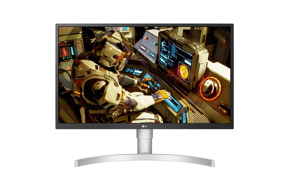 LG 27" 27UL550-W 4K UHD IPS HDMI/DP LED fehér pivot monitor