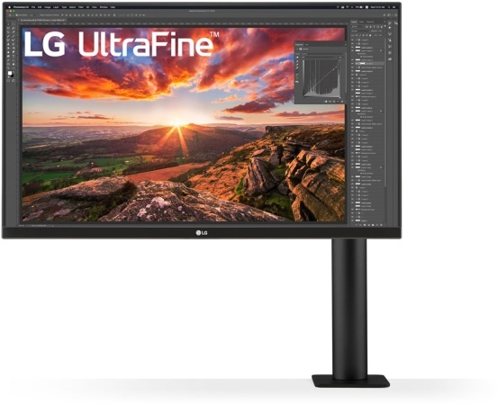LG 27" 27UN880-B 4K UHD IPS HDMI/DP/USB fekete monitor