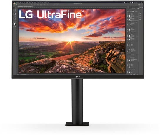 LG 27" 27UN880-B 4K UHD IPS HDMI/DP/USB fekete monitor