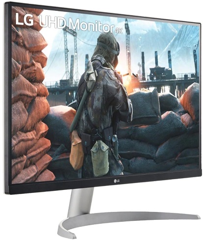 LG 27" 27UP600-W 4K UHD IPS DP/HDMI fehér monitor