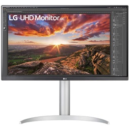 LG 27" 27UP850-W 4K UHD IPS HDMI/DP/USB fehér monitor