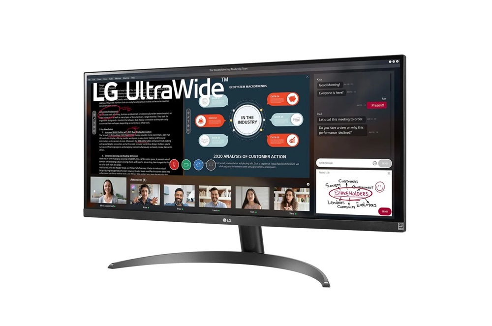 LG 29" 29WP500-B UW-FHD IPS HDMI fekete LED monitor