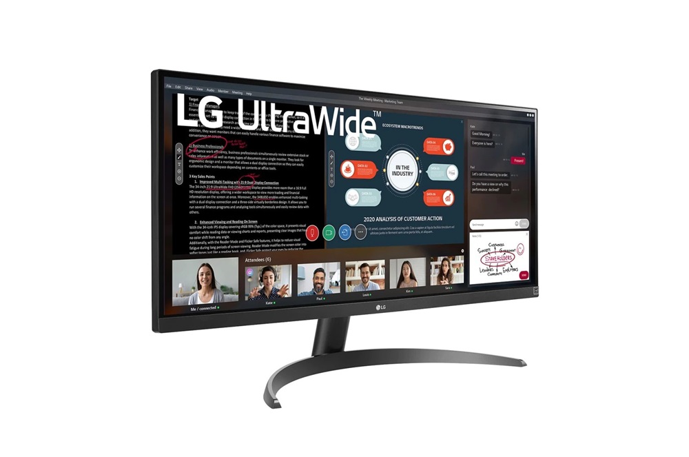 LG 29" 29WP500-B UW-FHD IPS HDMI fekete LED monitor