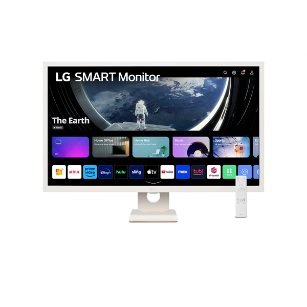 LG 31,5" 32SR50F-W FHD IPS HDMI/USB/Bluetooth/AirPlay smart monitor (Újszerű)