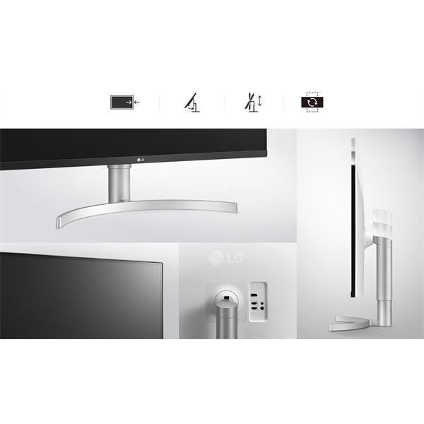 LG 31,5" 32UN650P UHD IPS HDMI/DP monitor