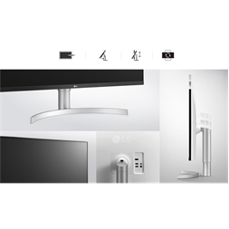 LG 31,5" 32UN650P UHD IPS HDMI/DP monitor