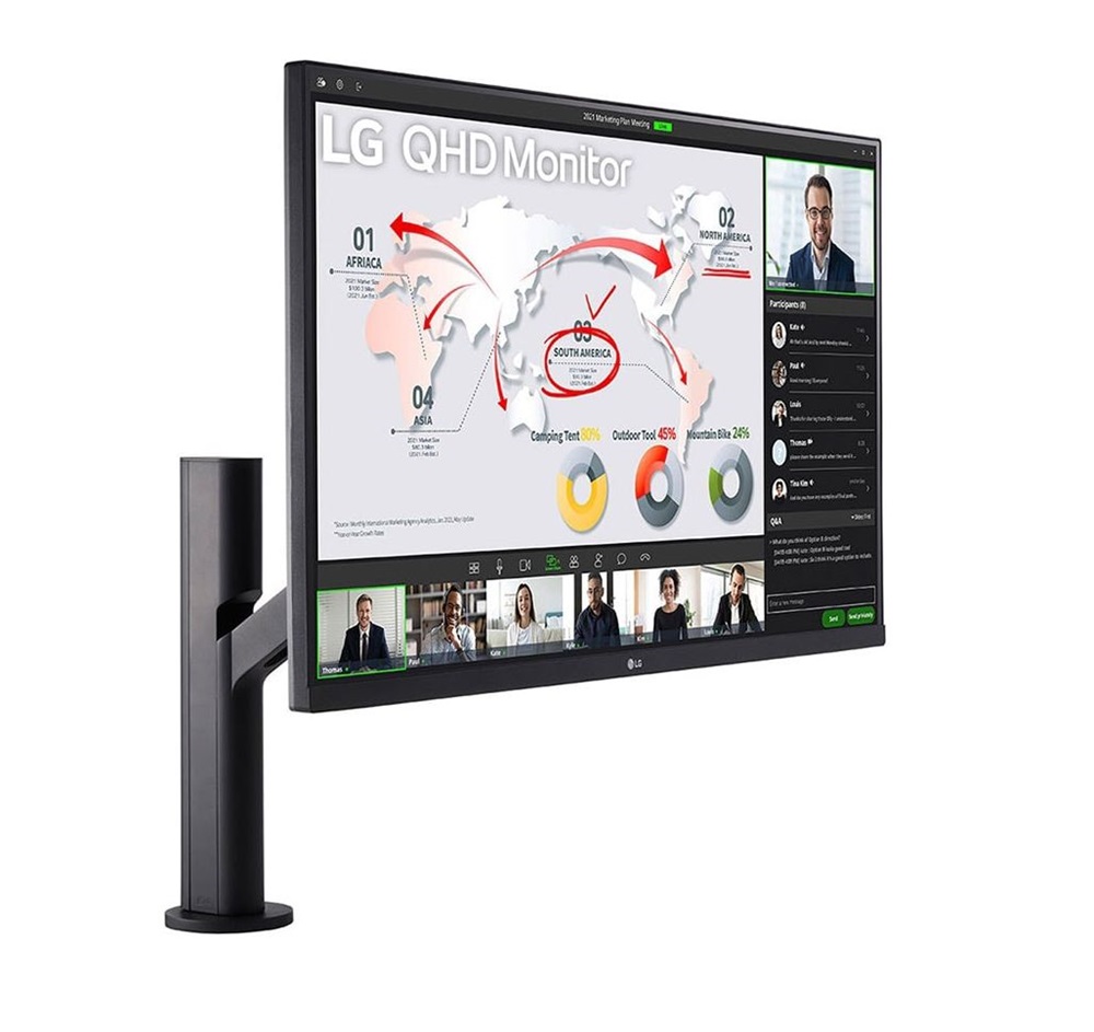 LG 31,5" 32QP880 QHD IPS HDMI/DP/USB monitor