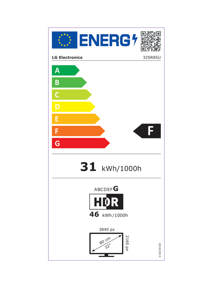 LG 31,5" 32SR85U-W UHD IPS HDMI/USB/Bluetooth/AirPlay smart monitor