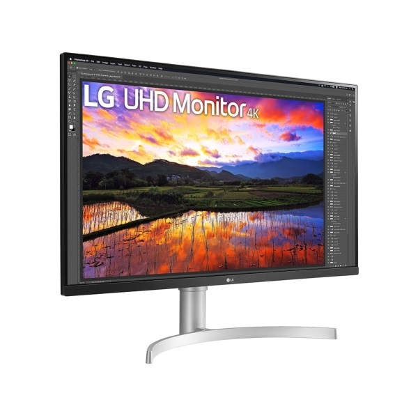 LG 31,5" 32UN650-W 4K UHD IPS HDMI/DP fehér monitor