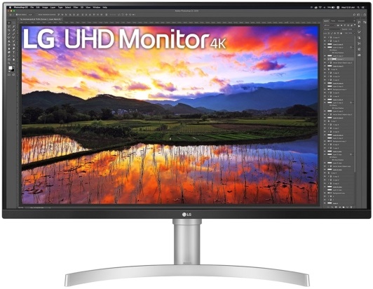 LG 31,5" 32UN650-W 4K UHD IPS HDMI/DP fehér monitor
