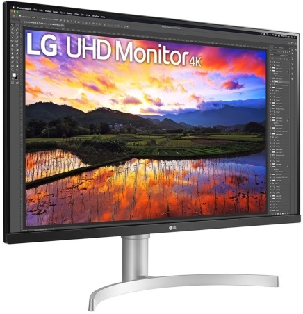 LG 31,5" 32UN650-W 4K UHD IPS HDMI/DP fehér monitor