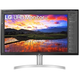 LG 31,5" 32UN650-W 4K UHD IPS HDMI/DP fehér monitor