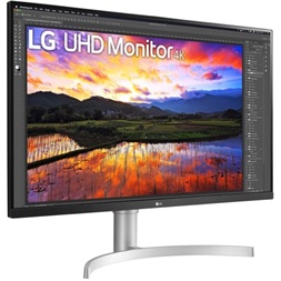 LG 31,5" 32UN650-W 4K UHD IPS HDMI/DP fehér monitor